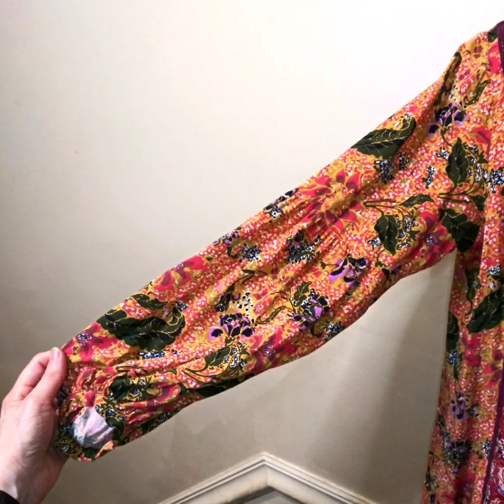 Matilda Jane Boho Lovely Menagerie Floral Lace Trimmed Prairie Dress - Picture 6 of 12